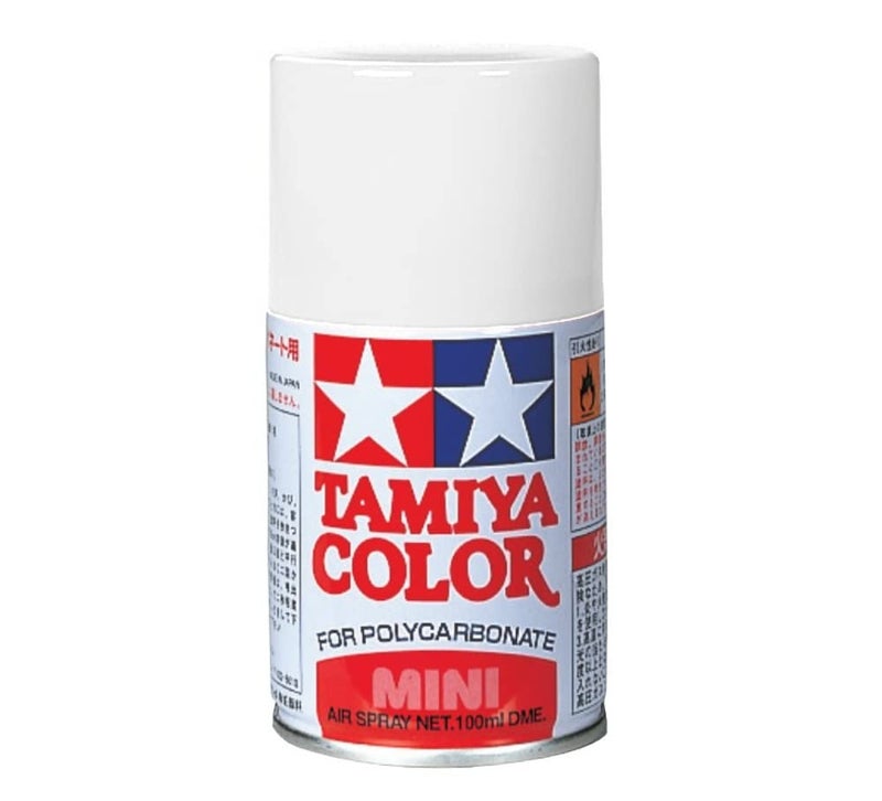 TAMIYA PS-57 Pearl White 100ml Spray TAM86057 Lacquer Primers & Paints - Image 1