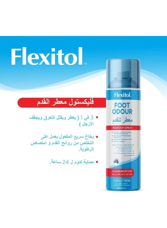 Flexitol Foot Odour Control Spray 210Ml - Image 3