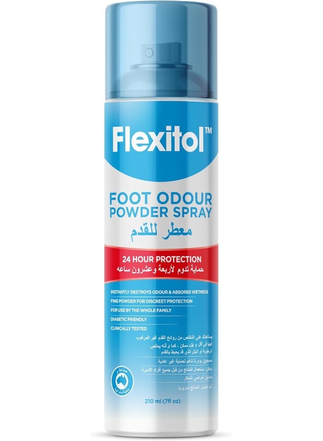 Flexitol Foot Odour Control Spray 210Ml - Image 1