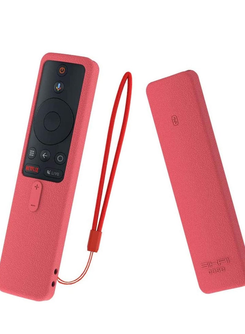 SYOSI Remote Controls Protector Silicone Case for XIAOMI MI Box S Remote Shockproof Protective Cover for Washable Skin-Friendly Dirt-Proof Anti-Lost  - Image 1