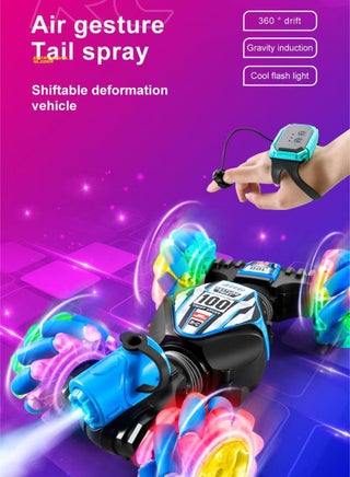 RC Stunt Car Remote Control Cars RC Watch Gesture Sensor Electric Toy Car - view 2