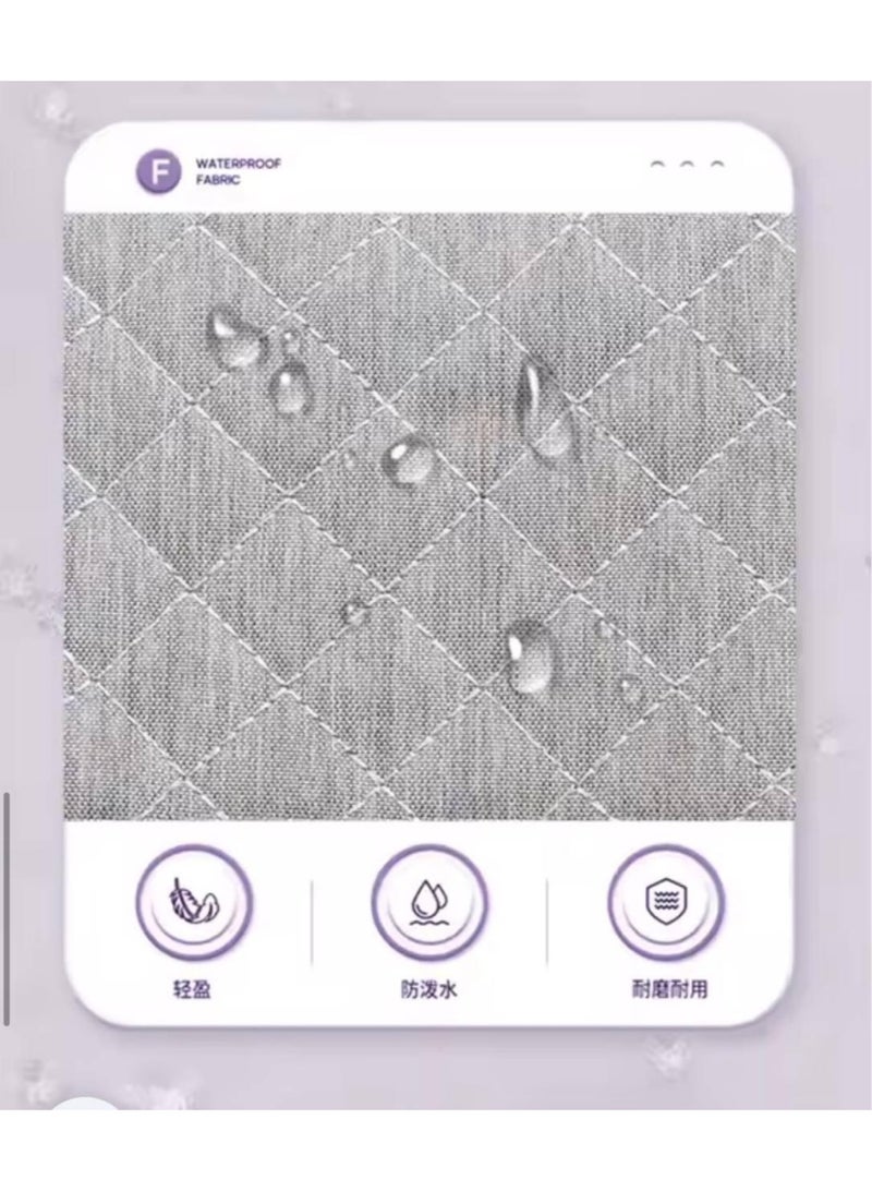 3 in 1 Diaper Bag Backpack for Mommy - Convertible Diaper Bag for Carrycot and Changing Station, Waterproof with Thermal Pockets and USB Charging Port - Image 4