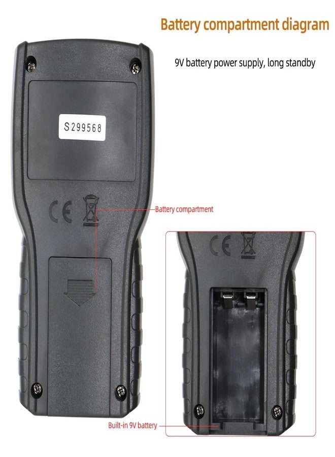 SMIC MD7822 Digital Grain Moisture Meter LCD Display Humidity Tester Contains Wheat Corn Rice, Maize Paddy, FoodTest Hygrometer Damp Detector - Image 5