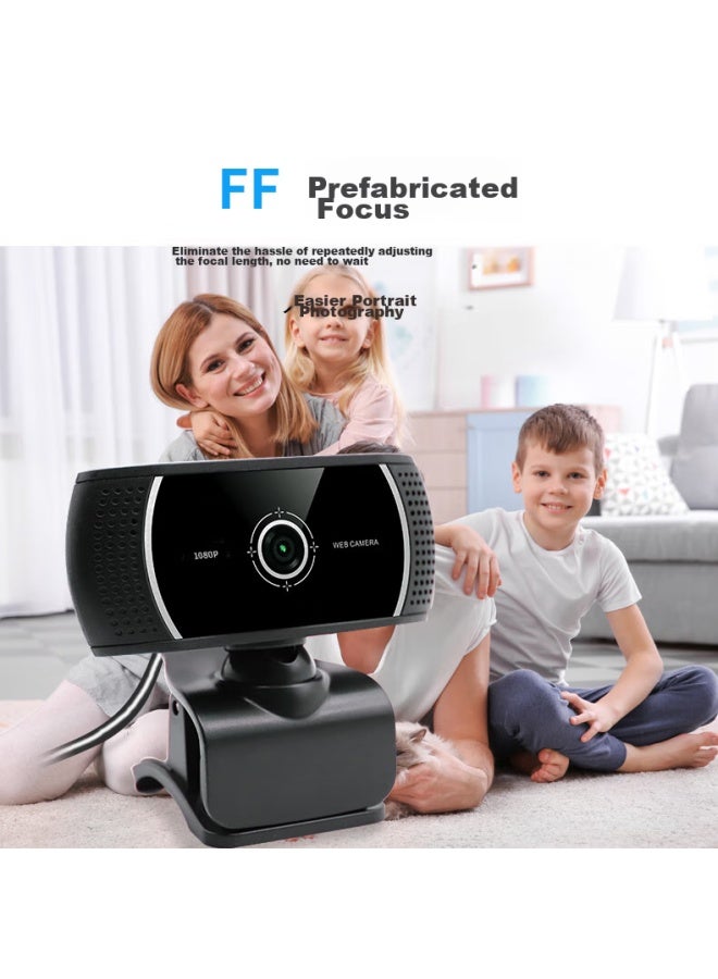 Gesobyte Jixuan C306 Computer Webcam 1080p Hd Microphone For Video Calls, Meetings, Postgraduate Entrance Exams, Online Cl, Laptop And Desktop All-in Home Teaching, Usb External Connection - Image 3