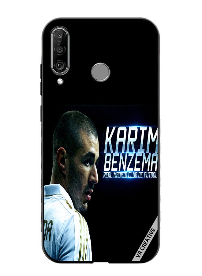 Protective Case Cover For Huawei P30 Lite Benzema Design Multicolour