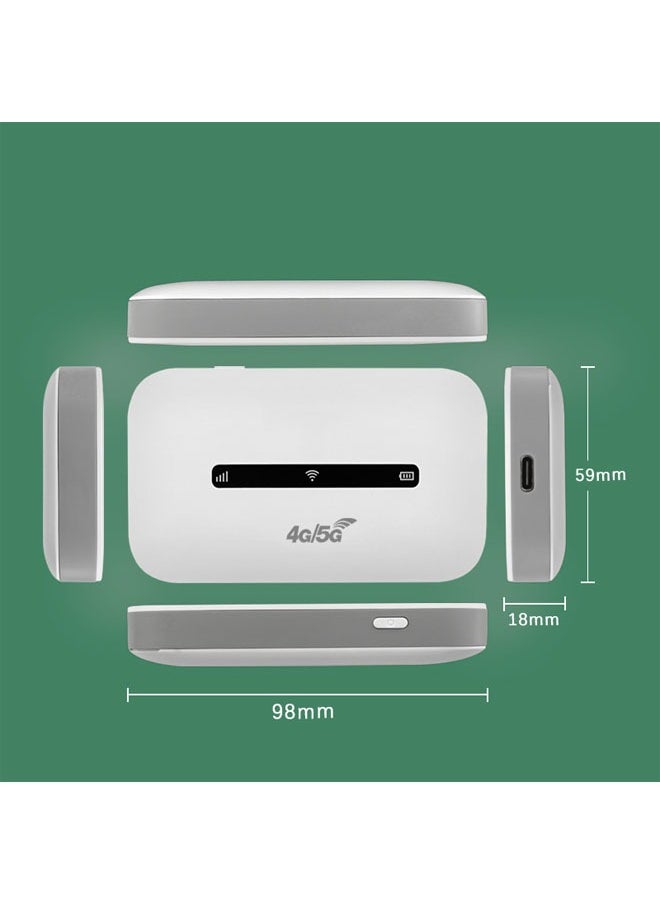 General - Pocket WiFi Access Point 4G LTE, 3000 mAh, 150 Mbps, 8 to 10 devices with SIM card slot, suitable for travel, office, home - Image 1