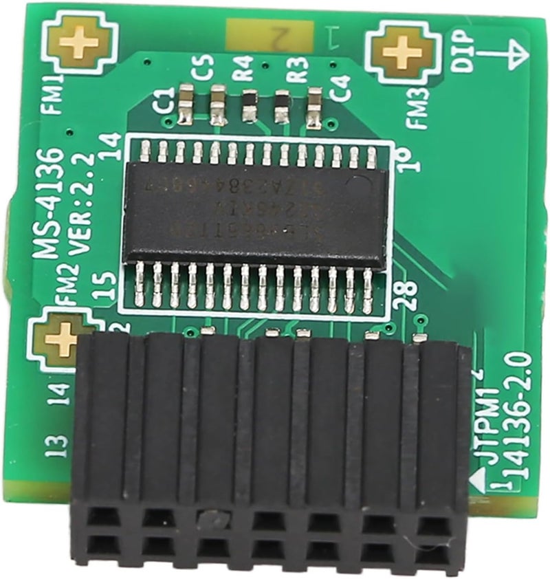 وحدة أمان التشفير TPM LPC 14Pin مع SLB 9665 للوحات الأم للأجهزة من طراز 10 11 - Image 2