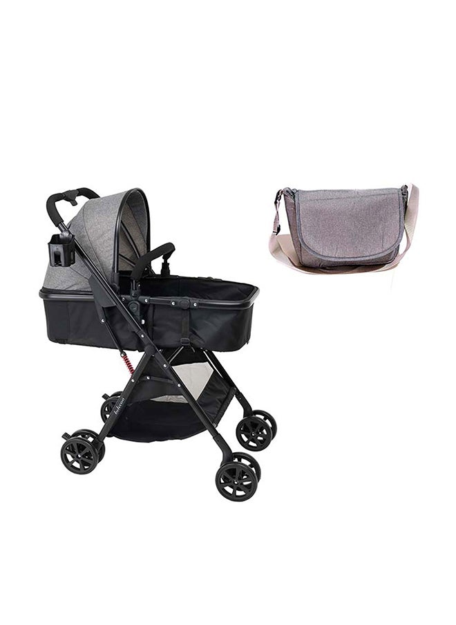 Uniqoo Uniqoo 5 Grey - Portable Pram  - Image 1