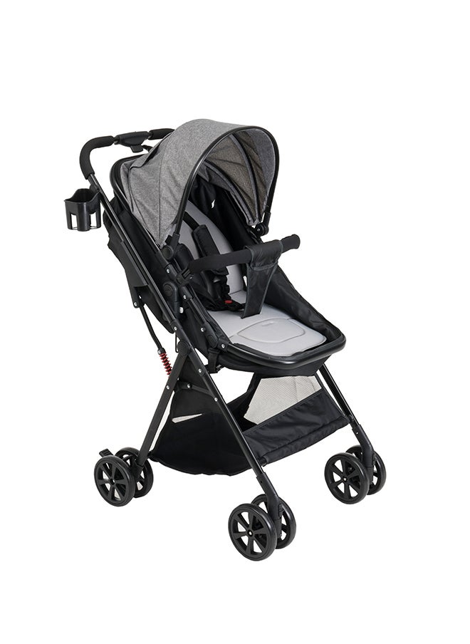 Uniqoo Uniqoo 5 Grey - Portable Pram  - Image 2