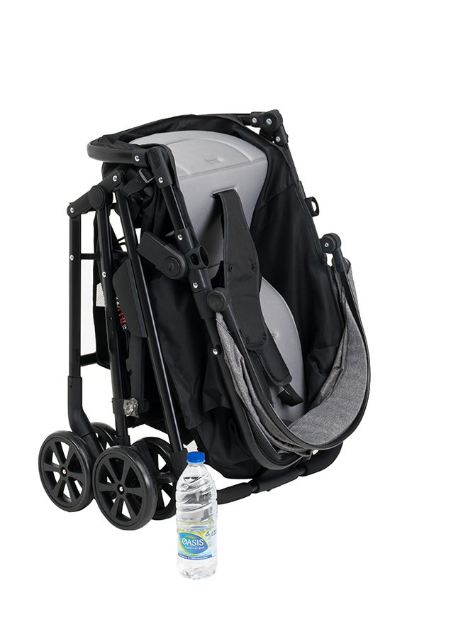 Uniqoo Uniqoo 5 Grey - Portable Pram  - Image 5