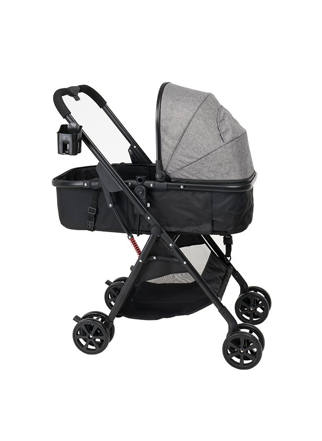 Uniqoo Uniqoo 5 Grey - Portable Pram  - Image 3