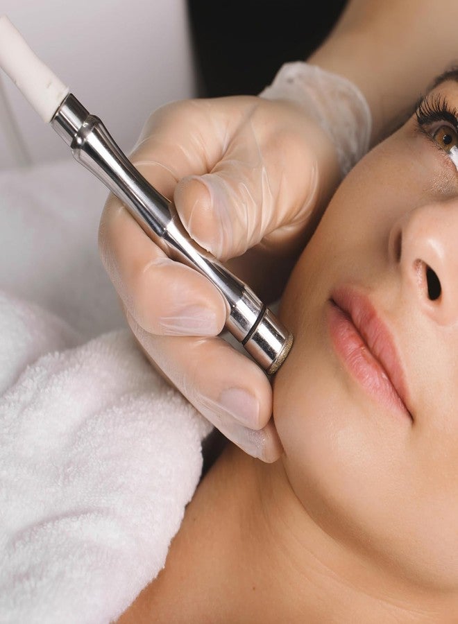 Elitzia 9 Tips 3 Wands Quality Diamond Dermabrasion Replacements Remove Wrinkles Blackheads Fine Lines ETL06C (Stainless Steel) - Image 2