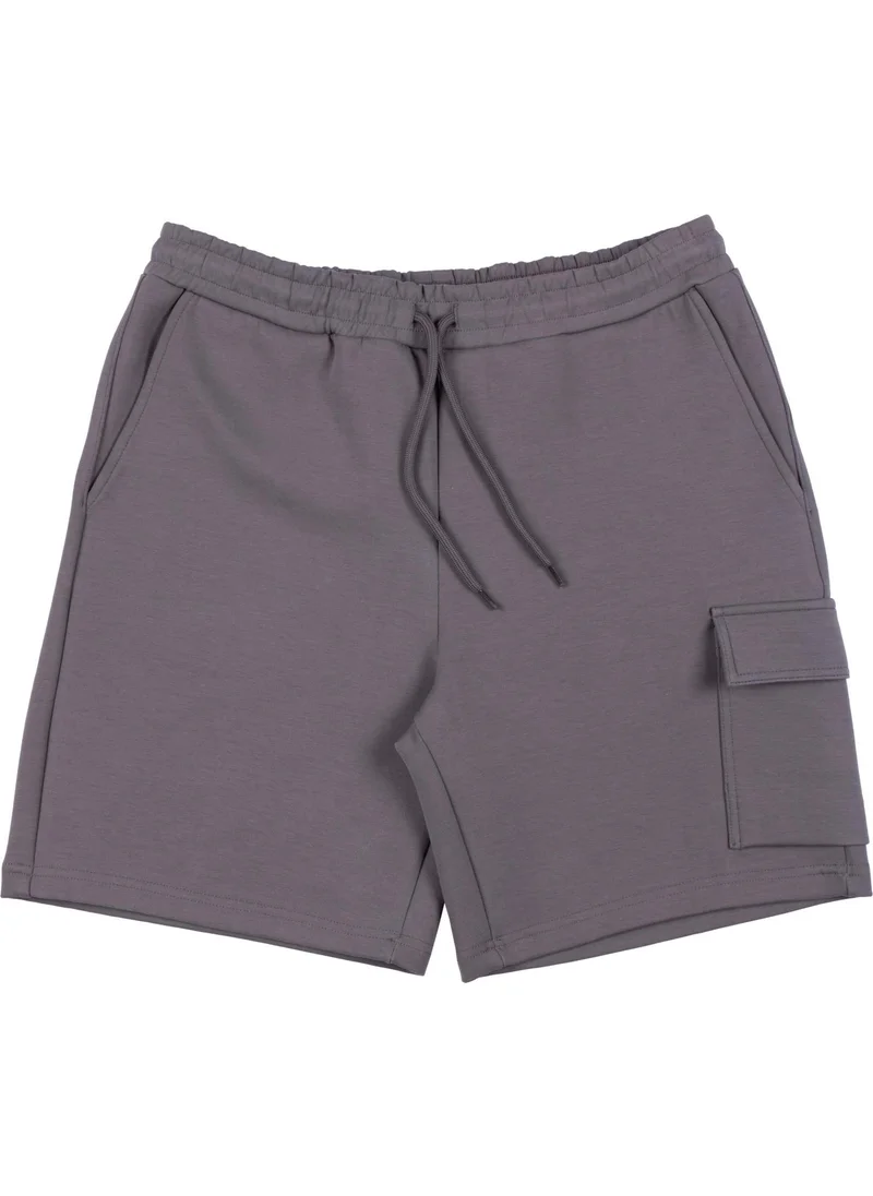 بي ار زد كولكشن Men's Pocket Interlock Shorts