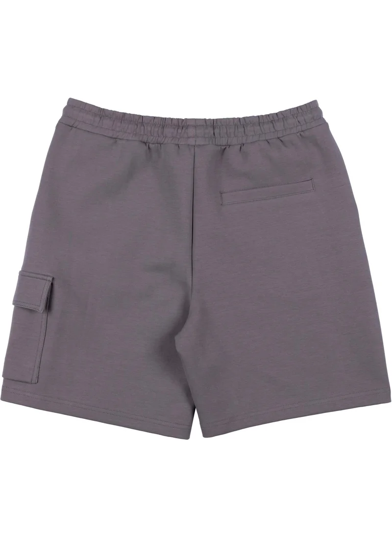 بي ار زد كولكشن Men's Pocket Interlock Shorts