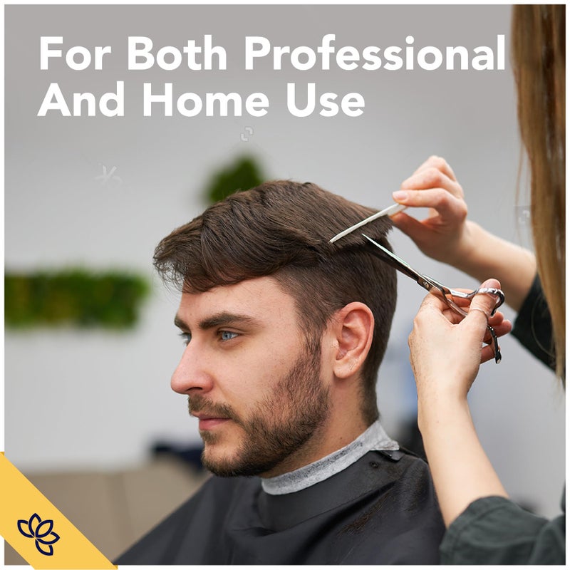 Equinox International Equinox 6.5" Professional Hair Cutting Scissors for Men & Women - Ice Tempered, Silver - Hair Cutting Shear Professional - Barber Scissor Professional - Shears for Hair Cutting - Haircut Scissors - Image 5