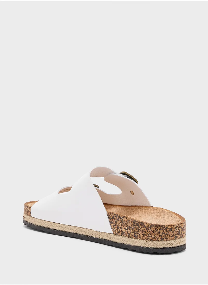 Ginger Double Strap Sandal Slide