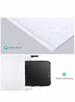 Y&D Bubble Out Bags, 50pcs Self-Seal Co-extruded Film Mailers Anti-static Cushioning Wrap Pouch for Shipping, Storage and Moving, White  - Image 3