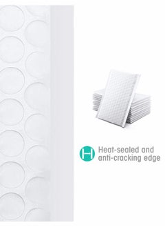 Y&D Bubble Out Bags, 50pcs Self-Seal Co-extruded Film Mailers Anti-static Cushioning Wrap Pouch for Shipping, Storage and Moving, White  - Image 2