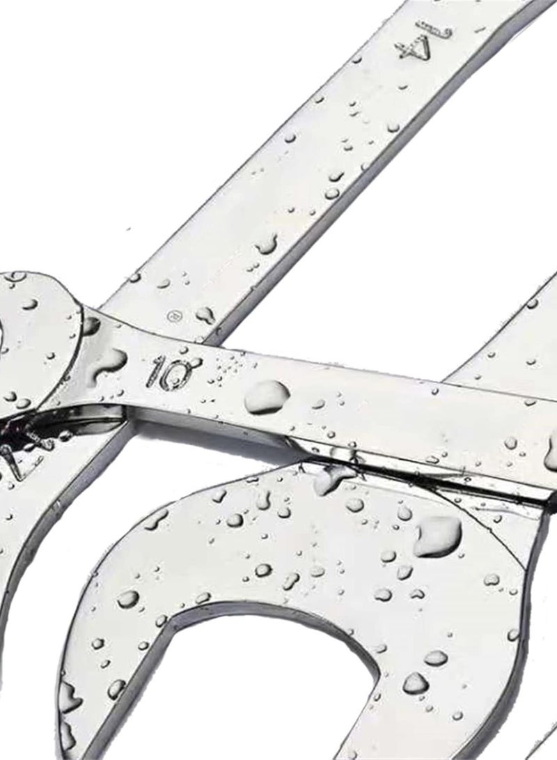 GGOOT Hardware Tools Open-end Spanners Super Thin Open End Wrench Metric Car Bicycle Repair Tool Ultra Thin Double Ended 10mm*12mm Wrench  - Image 5