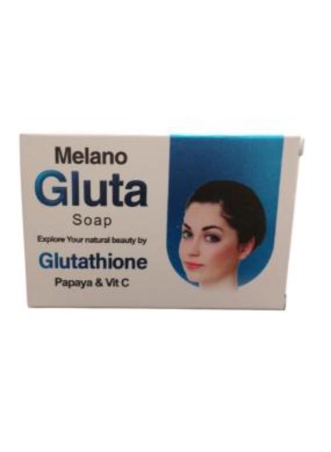 ميلانو صابون الجلوتاثيون والبابايا وفيتامين سي 100 جرام