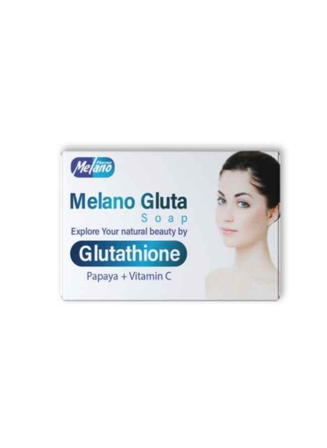 Melano Pharma - Glutathione Papaya+Vitamin C Gluta Soap 100gram - Image 1