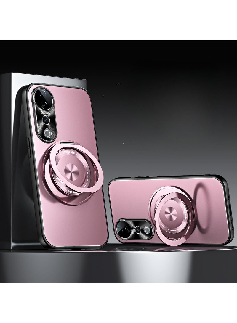 general Vivo V40 / V40 Pro (2024) Case, Magnetic Slim Case, Compatible with Magnetic Security and Wireless Charging, Frosted Protective Back Cover with 360° Swivel Stand - Image 1