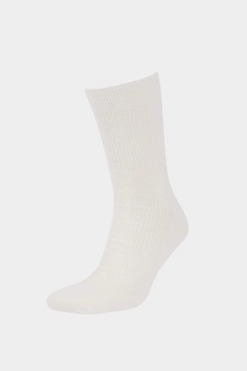 ديفاكتو Man Comfortable Elastic 3 Piece Cotton Long Socks