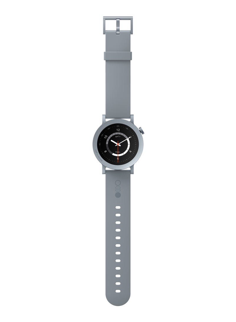 cmf by NOTHING ساعة برو 2، شاشة AMOLED بحجم 1.32"، نظام GPS متعدد مدمج، 120 وضع رياضي، خوارزمية نوم ذكية، مكالمات بلوتوث مع تقليل الضوضاء بالذكاء الاصطناعي، ترخيص رسمي، رمادي فاتح - Image 3