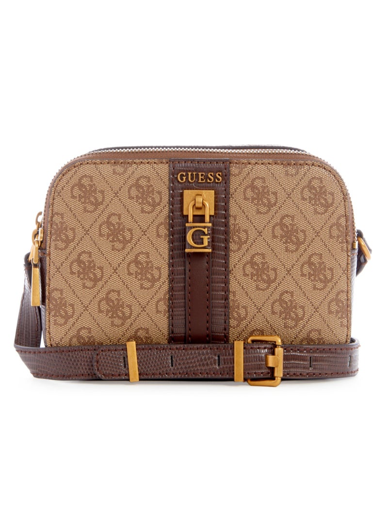 GUESS Coal Logo Ginevra Crossbody Camera Bag - Image 1