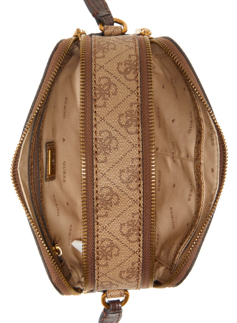 GUESS Coal Logo Ginevra Crossbody Camera Bag - Image 4