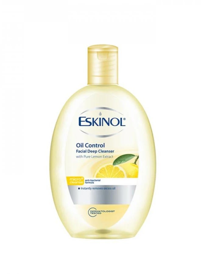 Eskinol Oil Control Facial Deep Cleanser Lemon 225 ML - Image 5