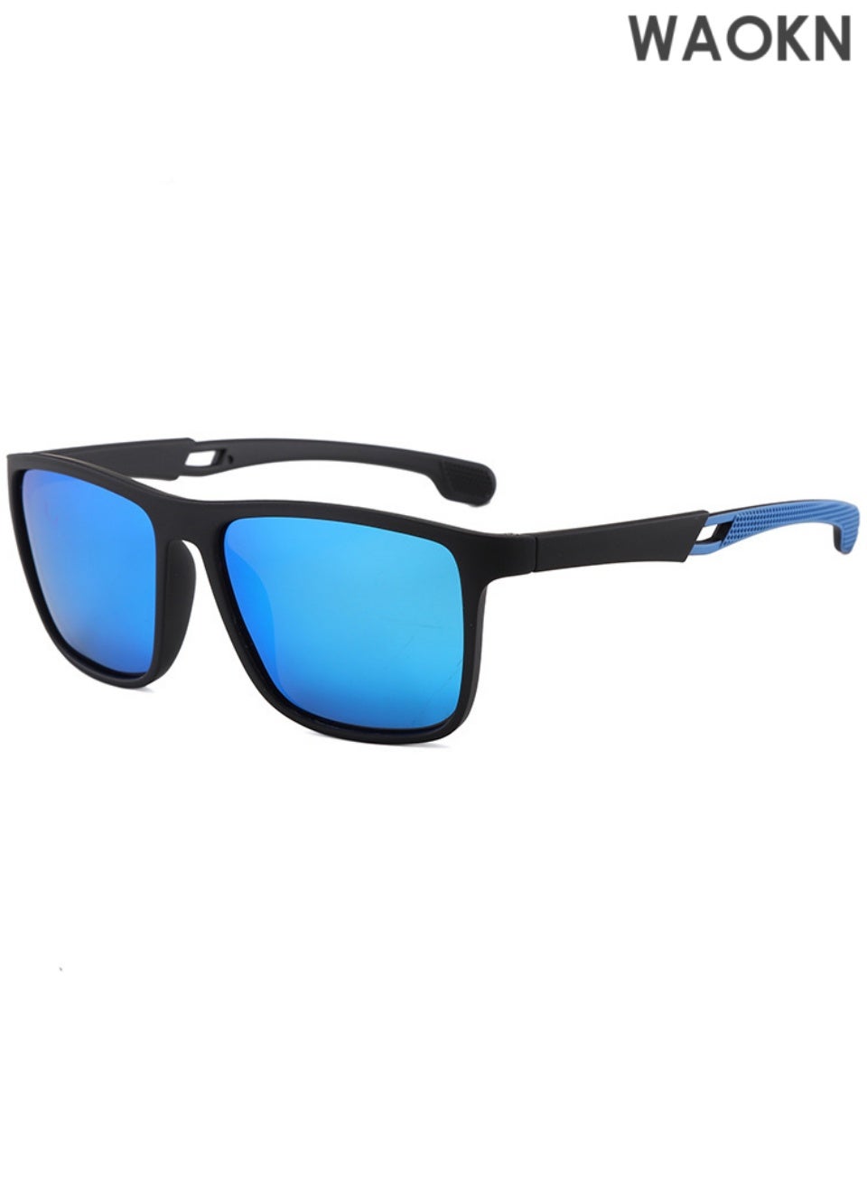 Driving Sports Polarized Sunglasses Outdoor Cycling Sunglasses Anti-Ultraviolet Windproof Glasses Glasses Sunshade High-End Cycling Sunglasses Trendy New Square Frame Sunglasses Fashionable Polarized Coating.