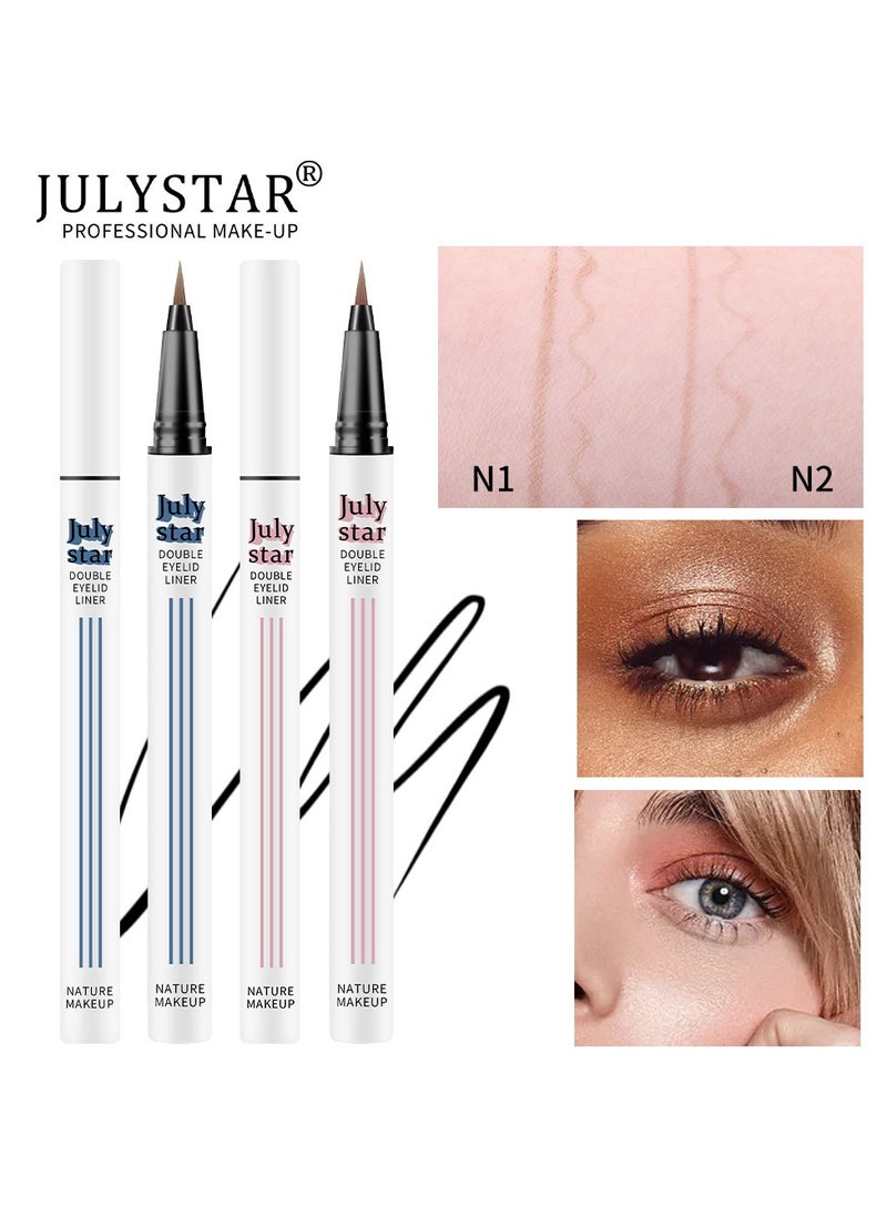 Julystar Double Eyelid Liner – Precision Eyeliner for Enhanced Eye Definition  - Image 2