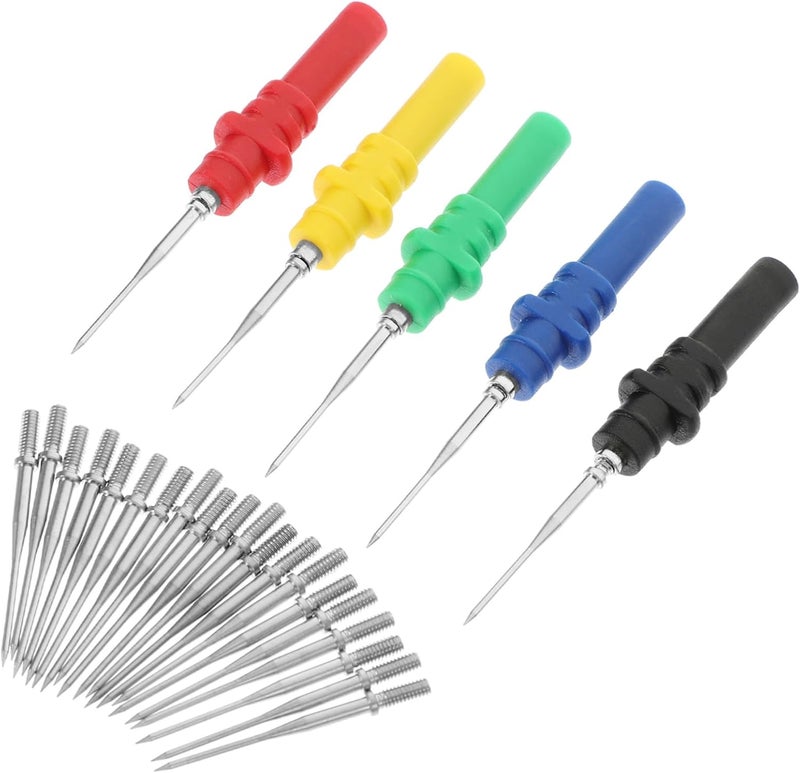 Cabilock 25pcs Automotive Test Probes Set Non-Destructive Wire Piercing Probes for Multimeter Testing Circuit Diagnostic Tools for Car Repair - Image 1