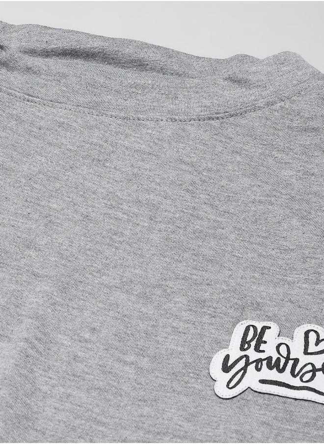 Hubberholme Grey Sweatshirt For Women  - Image 3