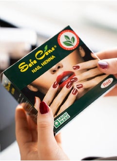 Safa Pack of 3 Henna Nails Red - 3x6 g  - Image 2