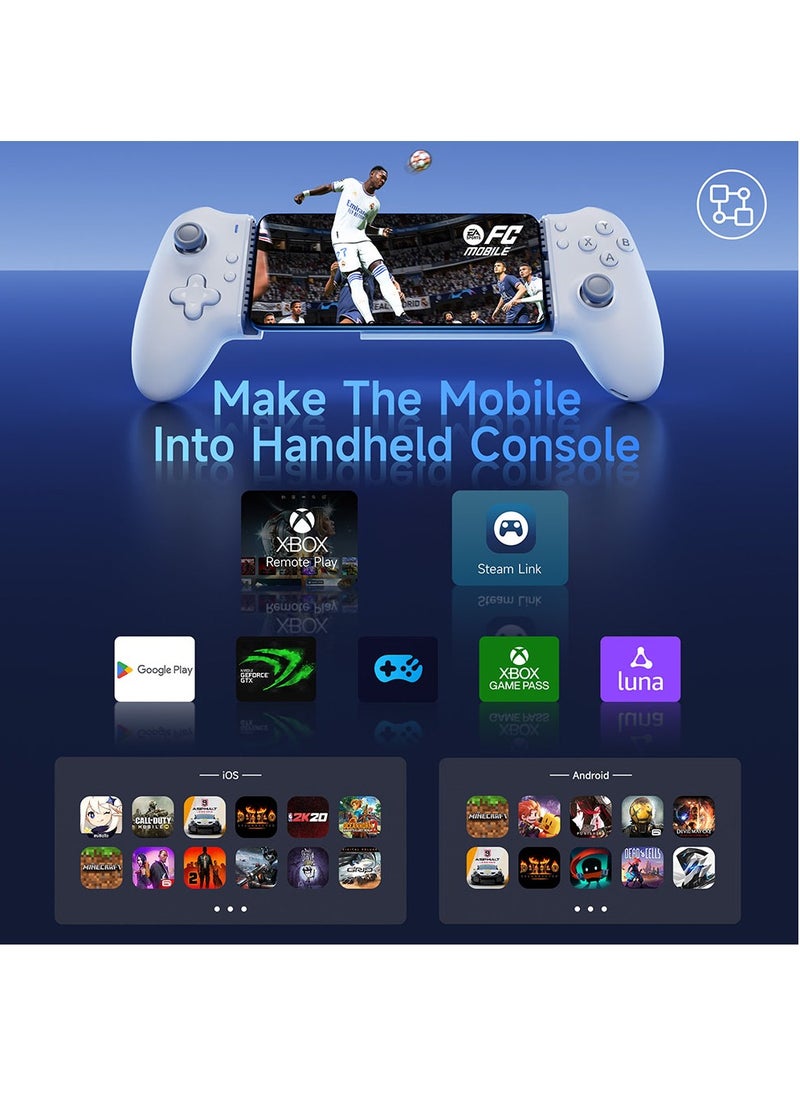 Verci - EasySMX M15 Mobile Phone Gamepad, Type-C Hall Joystick Mechanical Controller, for Android Phone/iPhone/Cloud Gaming/Xbox - Image 1