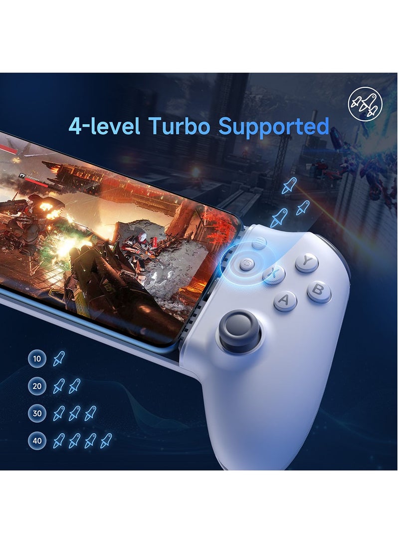 Verci - EasySMX M15 Mobile Phone Gamepad, Type-C Hall Joystick Mechanical Controller, for Android Phone/iPhone/Cloud Gaming/Xbox - Image 1