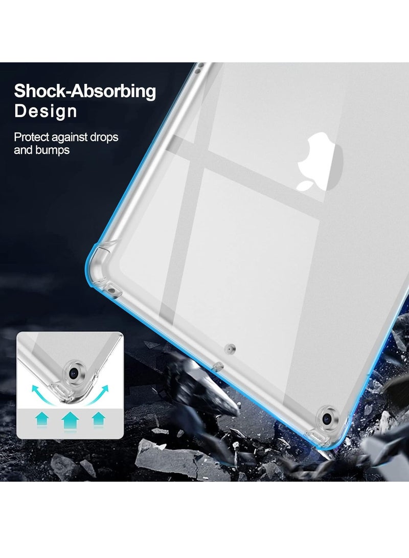 DUSALA Case for iPad 9th/8th/7th Generation for iPad 10.2 Case 2021&2020&2019, Transparent Clear Shockproof TPU Protective Case (Clear) - Image 5