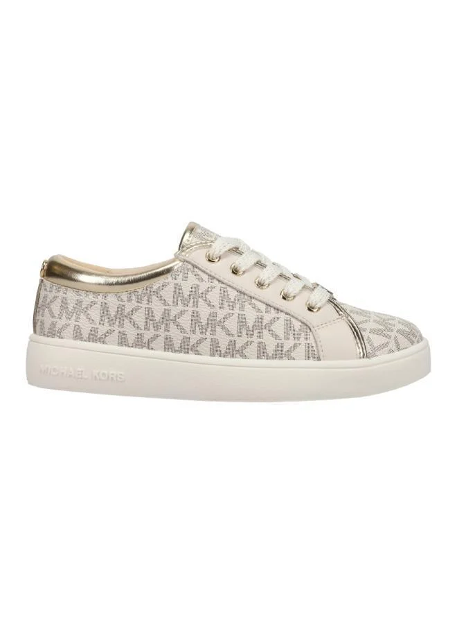 مايكل كورس JEM RALLEY Monogram Print Lace-Up Sneakers