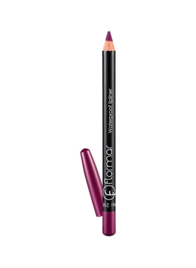 flormar Waterproof Lipliner Pencil 218 Stylish Lilac - Image 1