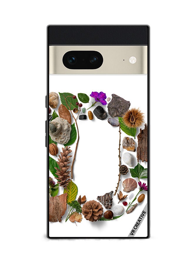 VR CREATIVE Protective Case Cover For Google Pixel 7 Alphabet D Design Multicolour - Image 1