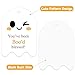 Anwyll Halloween Tags with String 50Pcs Halloween Ghost Gift Tags for Goodie Bag Youve Been Booed Blessed Tag Happy Halloween Decorative Paper Label Tag for Trick or Treat Party Favors Teacher - Image 4