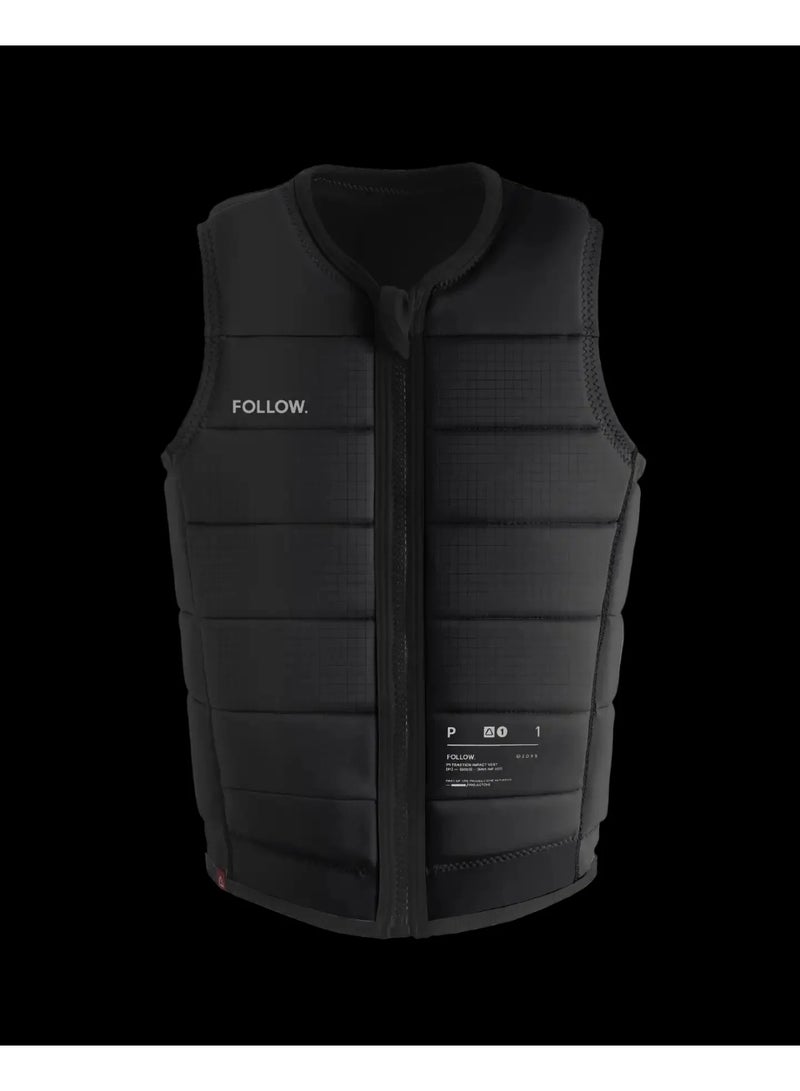 Follow P1 Traction Mens Impact Vest (Black) - Image 1