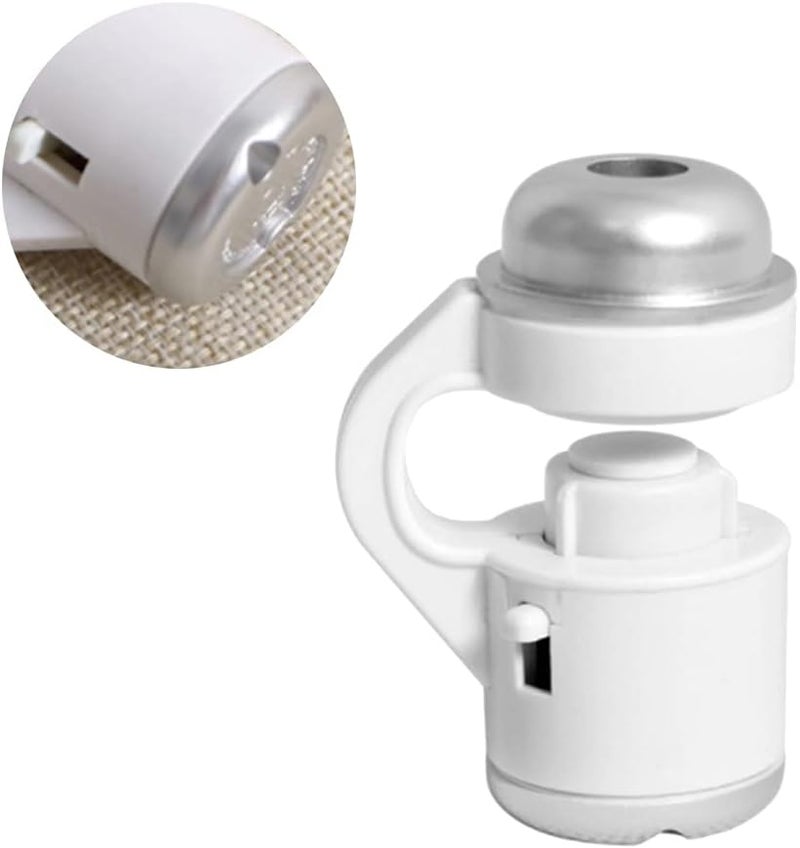 White 60x Phone Microscope Clip On Kids Handheld Pocket Mobile Microscope - Image 3