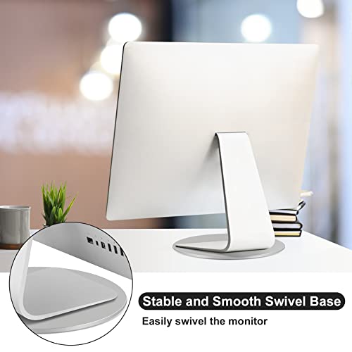 pyntop 360° Rotation Monitor Swivel Base - Computer Screen Monitor Stand Flat Panel Turntable Rotating Swivel Base for Mac Laptop Potted Plants, Arts Crafts Display Stand - Image 5