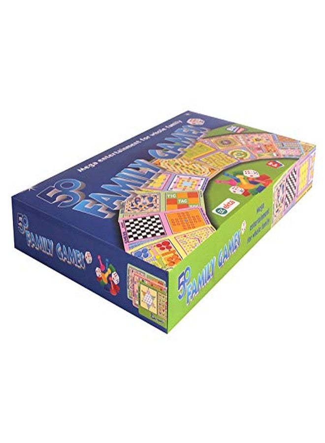 Ekta 50 Family Games | Indoor Game | Multiplayer Game | Multicolor - 5 Years And Up - Image 4