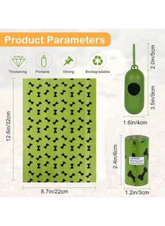 SKY-TOUCH Extra Thick And Strong Leak Proof Biodegradable Waste Bag 300Pcs  - Image 2