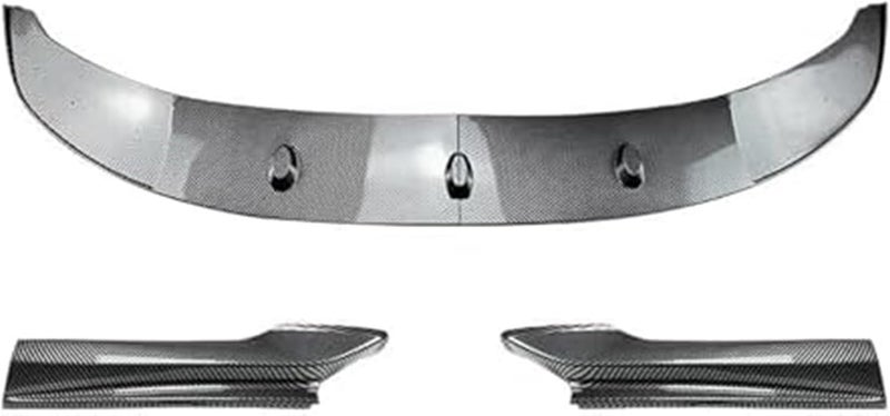 Wivplex Carbon Look Front Bumper Lip Spoiler for BMW 5 Series - Image 1