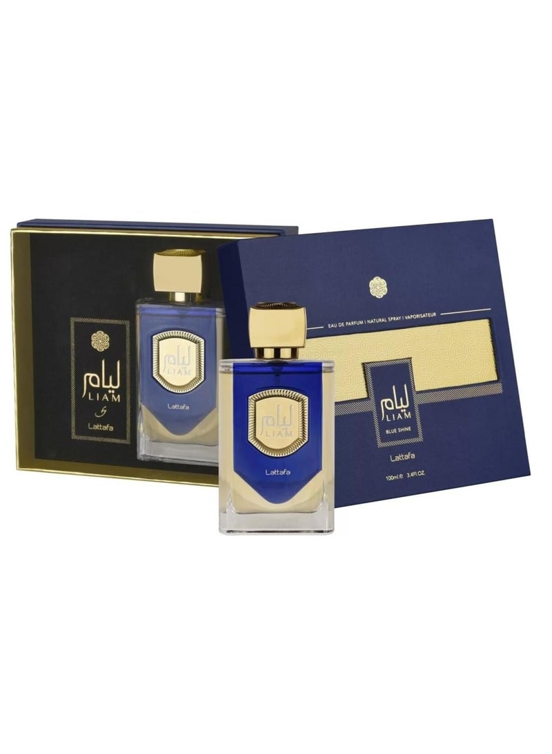 LATTAFA LIAM BLUE SHINE 3.4 EAU DE PARFUM SPRA - Image 2